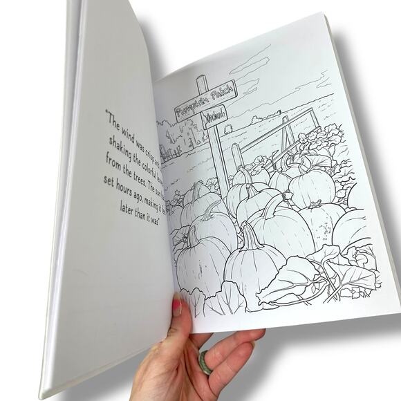 The Pumpkin Spice Cafe (#1) by Laurie Gilmore & Coloring Book NEW Book Bundle - Picture 9 of 9